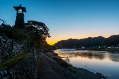 上有知湊(川湊灯台) | 自然・景観