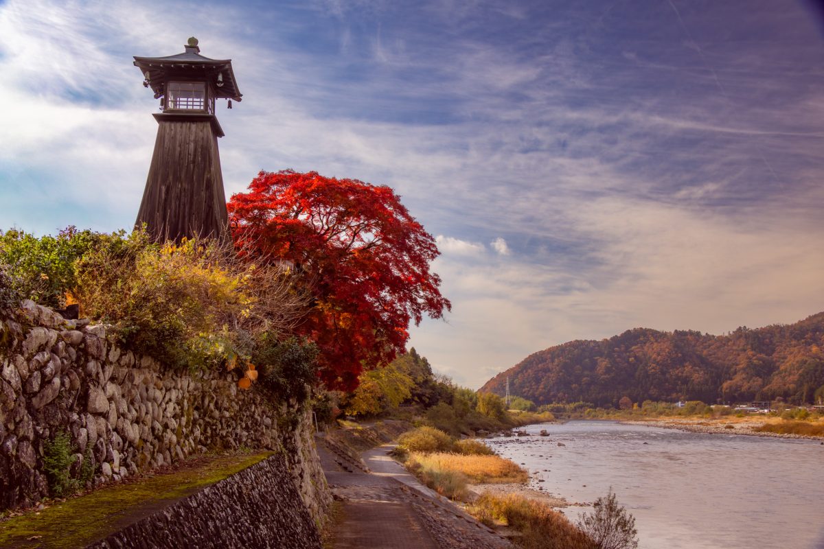 上有知湊(川湊灯台) | 自然・景観