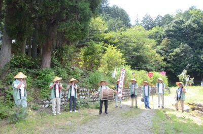 市指定無形民俗文化財 　虫送り（上野・御手洗） | 夏のイベント