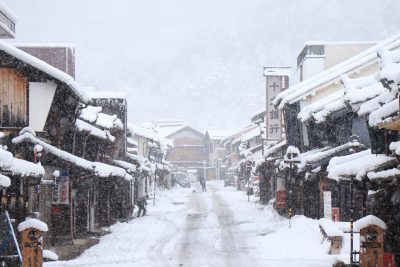 うだつの上がる町並み　冬4 | うだつの上がる町並み