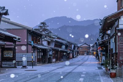うだつの上がる町並み　冬3 | うだつの上がる町並み