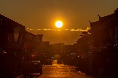 うだつの上がる町並み　冬至のころ | うだつの上がる町並み