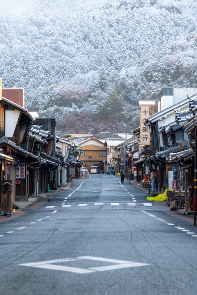 うだつの上がる町並み　初雪 | うだつの上がる町並み